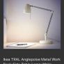 Vintage IKEA Angle-poise Work Lamp White Image 8