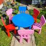 MAMMUT Children's table + 6 chairs Image 2