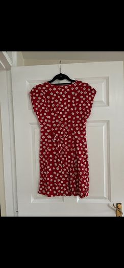 Mango floral mini dress