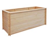 Garden Raised Bed 200x50x80 cm Pinewood 19 mm