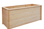 Garden Raised Bed 200x50x80 cm Pinewood 19 mm