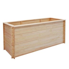 Garden Raised Bed 200x50x80 cm Pinewood 19 mm