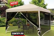 3 x 3m Pop-Up Gazebo with Mesh Sides &amp; Carry Bag