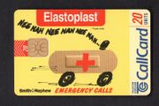 1997 Ireland 20 unit 30 Elastoplast plasters (ODS2) Call Card Used. Telecom Eireann card number 1173