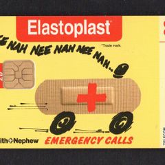 1997 Ireland 20 unit 30 Elastoplast plasters (ODS2) Call Card Used. Telecom Eireann card number 1173