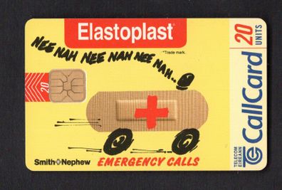 1997 Ireland 20 unit 30 Elastoplast plasters (ODS2) Call Card Used. Telecom Eireann card number 1173