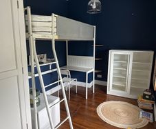 Ikea Vitval Loft Bed with Desk