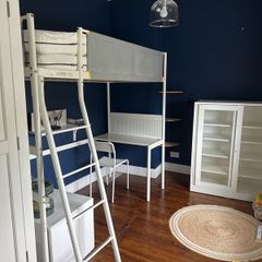 Ikea Vitval Loft Bed with Desk