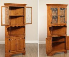 Corner Cabinet Ethan Allen Heirloom Maple Corner Cabinet