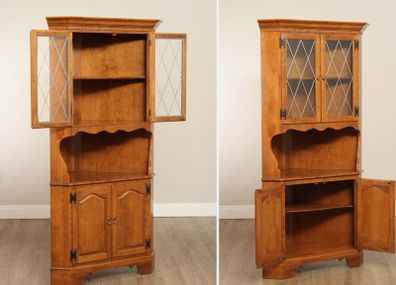 Corner Cabinet Ethan Allen Heirloom Maple Corner Cabinet