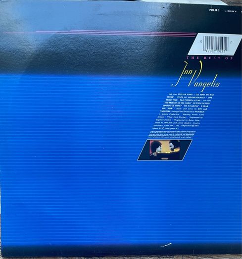 Original Irish release Jon and Vangelis the best of in near mint condition