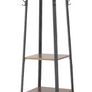 BRAND NEW Coat Stand with 3 Shelves Hall Trees Free Standing with Hooks for Scarves, Bags and Umbrellas Image 3