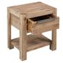 Nightstands with Drawers 2 pcs 40x30x48 cm Solid Acacia Wood Image 2