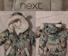 Next Warm Fleece Lined Hooded Jacket