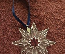 Swarovski Crystal Snowflake 2003 Limited edition Christmas Tree ornament