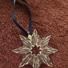 Swarovski Crystal Snowflake 2003 Limited edition Christmas Tree ornament