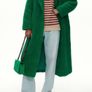 Reserved faux shearling coat Image 3