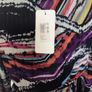 Zapara Ladies black & multicolured chiffon wrap dress size 10 includes post Image 5