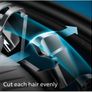 Philips Shaver Series 5000 - Wet & Dry Electric Men's Shaver in Metallic Blue with Precision Trimmer and Soft Pouch Travel Case Image 2
