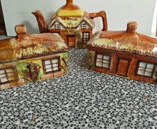 Price Kensington vintage Teapot and 2 x Butter Dishes