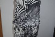 Grey printed playsuit size XL UK14/16 EU42/44 Postage included