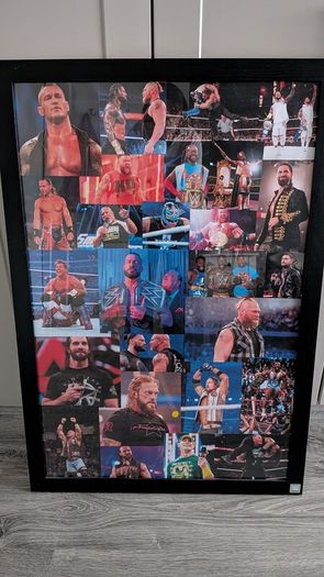 WWE collage/poster 67x98cm