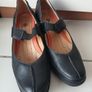 Clarks Unstructured Haywood Black Leather  Shoes Image 5