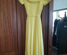 Stunning yellow full length dress