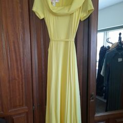 Stunning yellow full length dress