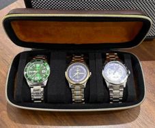 3-Slot Watch Storage Case, new, unopened.