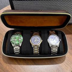 3-Slot Watch Storage Case, new, unopened.
