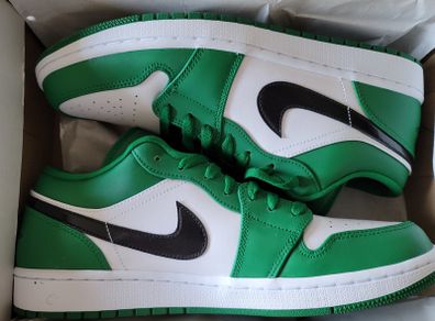 Rare Nike Air Jordan 1 Low Pine Green Size 11 UK Brand New in Box Trainers Sneakers Runners