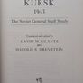 Battle for Kursk 1943: Soviet General Staff Study by David M. Glantz (WW2 History Paperback 2002) Image 5