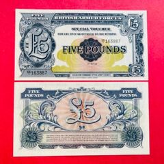 Great Britain 5pound 2nd Series.  ( Uncirculated )