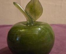Hand Blown Glass Apple