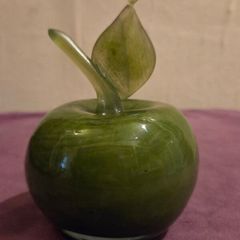Hand Blown Glass Apple