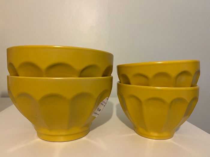 Ochre bowls