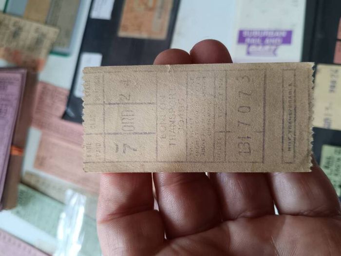 Vintage Transportation Ticket Collection