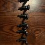 Ibanez RG Electric Guitars Machine Head tuners 6 line black  Jackson fender Stratocaster telecaster esp Ibanez electric guitars parts accessories Image 3