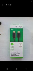 Brand new  Belkin (1m) 4K High Speed HDMI Cable