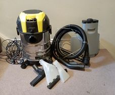 Wet and dry vac and carpet cleaner