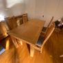 Solid Wooden Extendable Dining Table Image 6