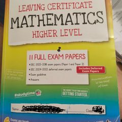LC Mathematics Higher level exam papers