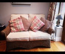 Luxury two seater sofas x2