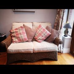 Luxury two seater sofas x2
