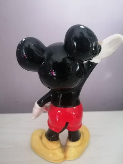 Vintage Mickey Mouse Waving Figurine
