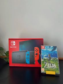 Nintendo switch + the legend of zelda Breath of the wild