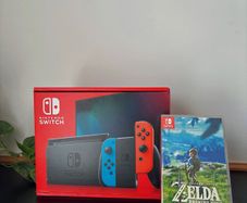 Nintendo switch + the legend of zelda Breath of the wild