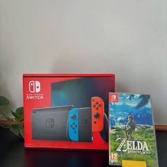 Nintendo switch + the legend of zelda Breath of the wild