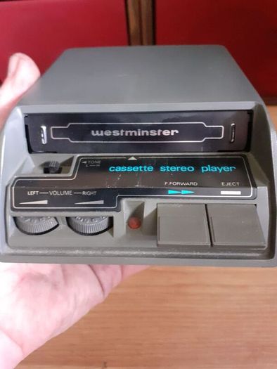 Rare Vintage Westminster Home and Car Cassette Stereo Player